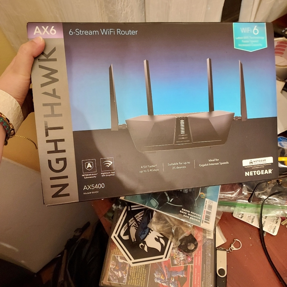 Netgear AX6 Router Nighthawk Open Box - Picture 3 of 5